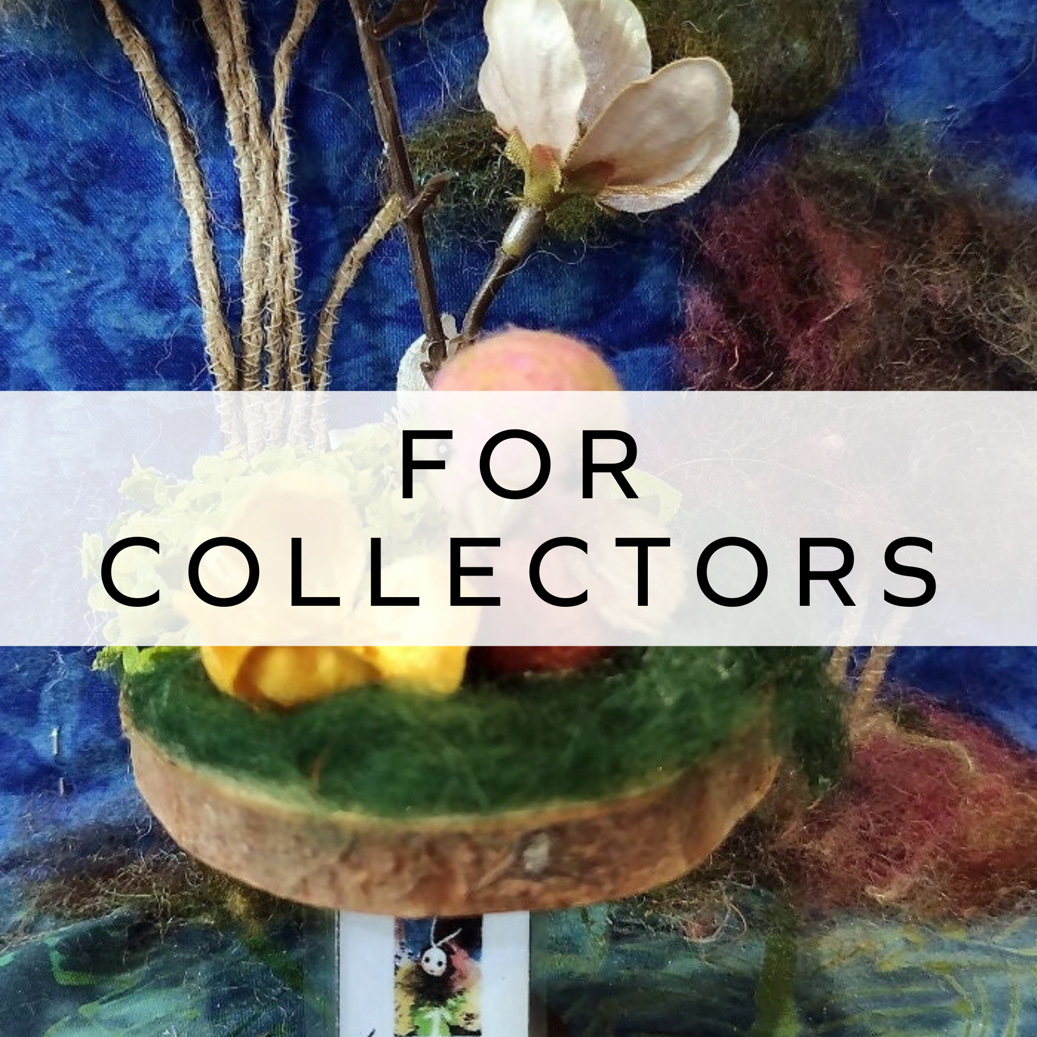 A whimsical needle felted fairy creature with, intricate details, and a magical appearance, perfect for adding charm to any collection or decor.