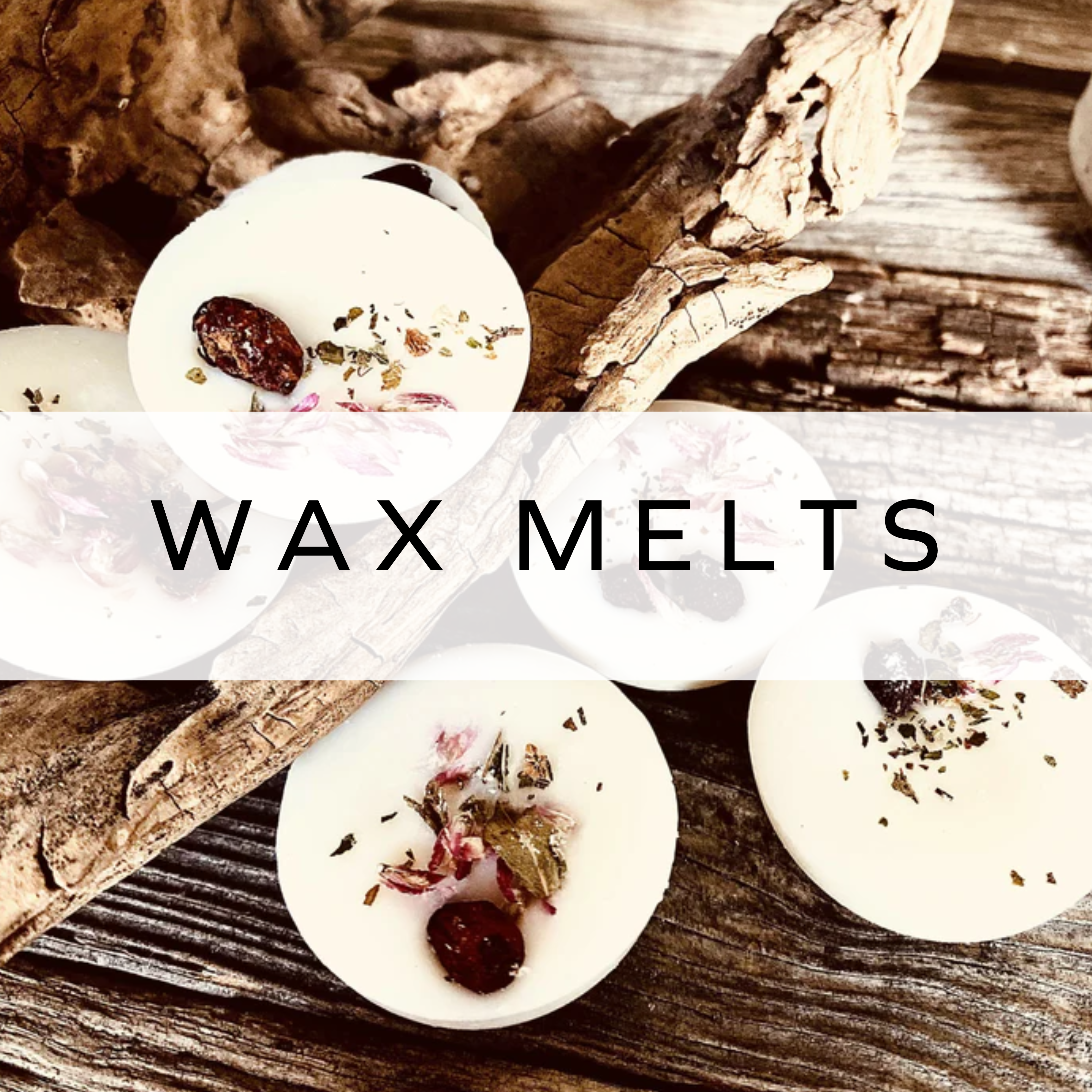 Neutral-toned wax melts arranged neatly, ideal for adding subtle home fragrance.