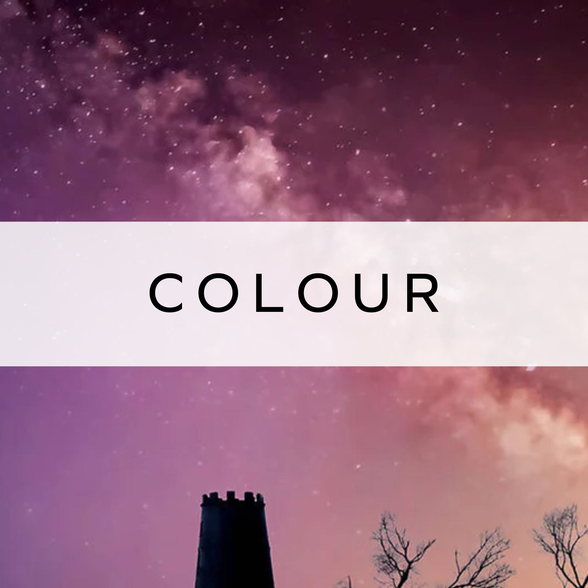 Photograph of the Milky Way galaxy shining brightly over the Westwood, with a clear night sky full of stars above a peaceful natural landscape.