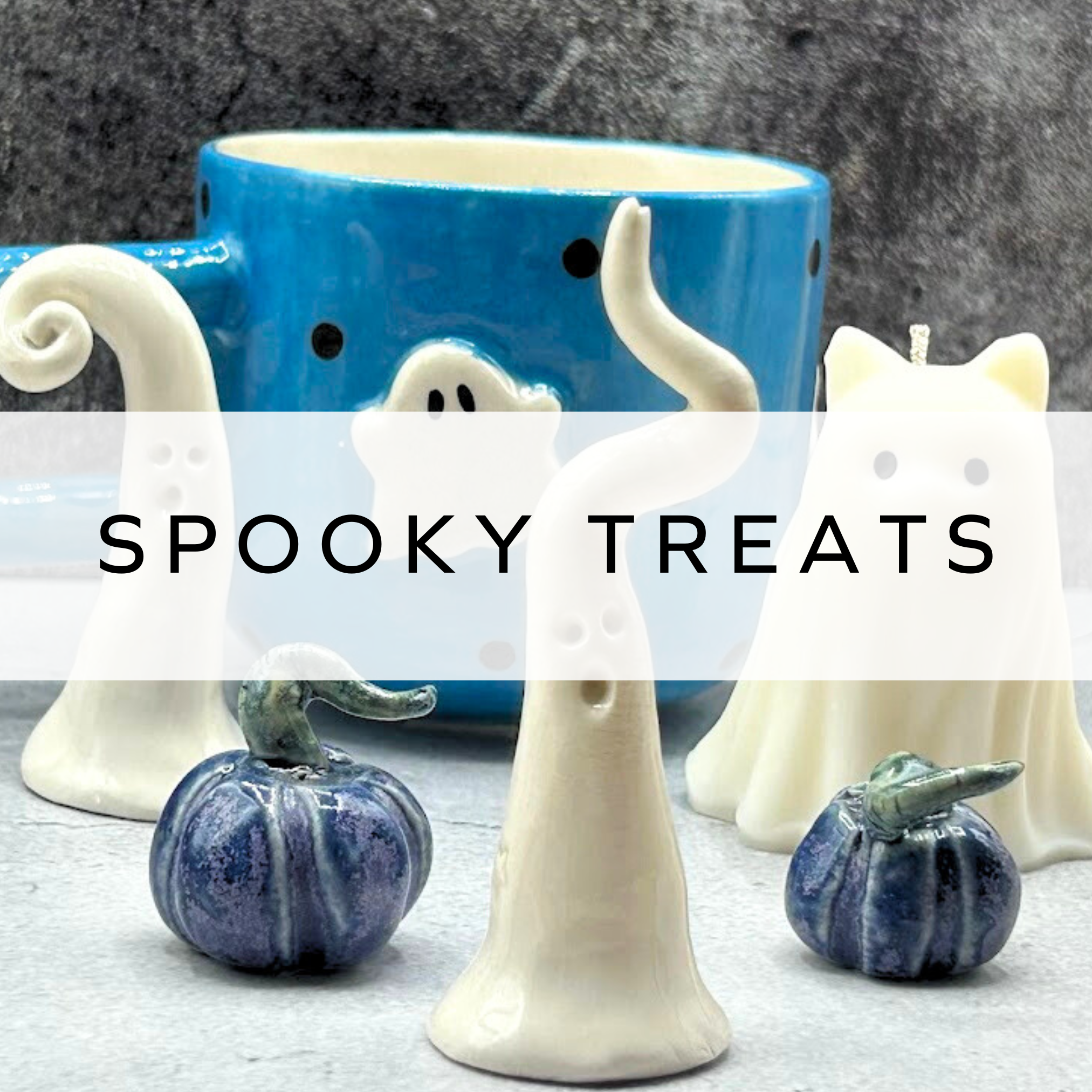 Set of Halloween pumpkin stickers featuring spooky, carved faces in vibrant orange, perfect for adding a festive touch to decorations or accessories.