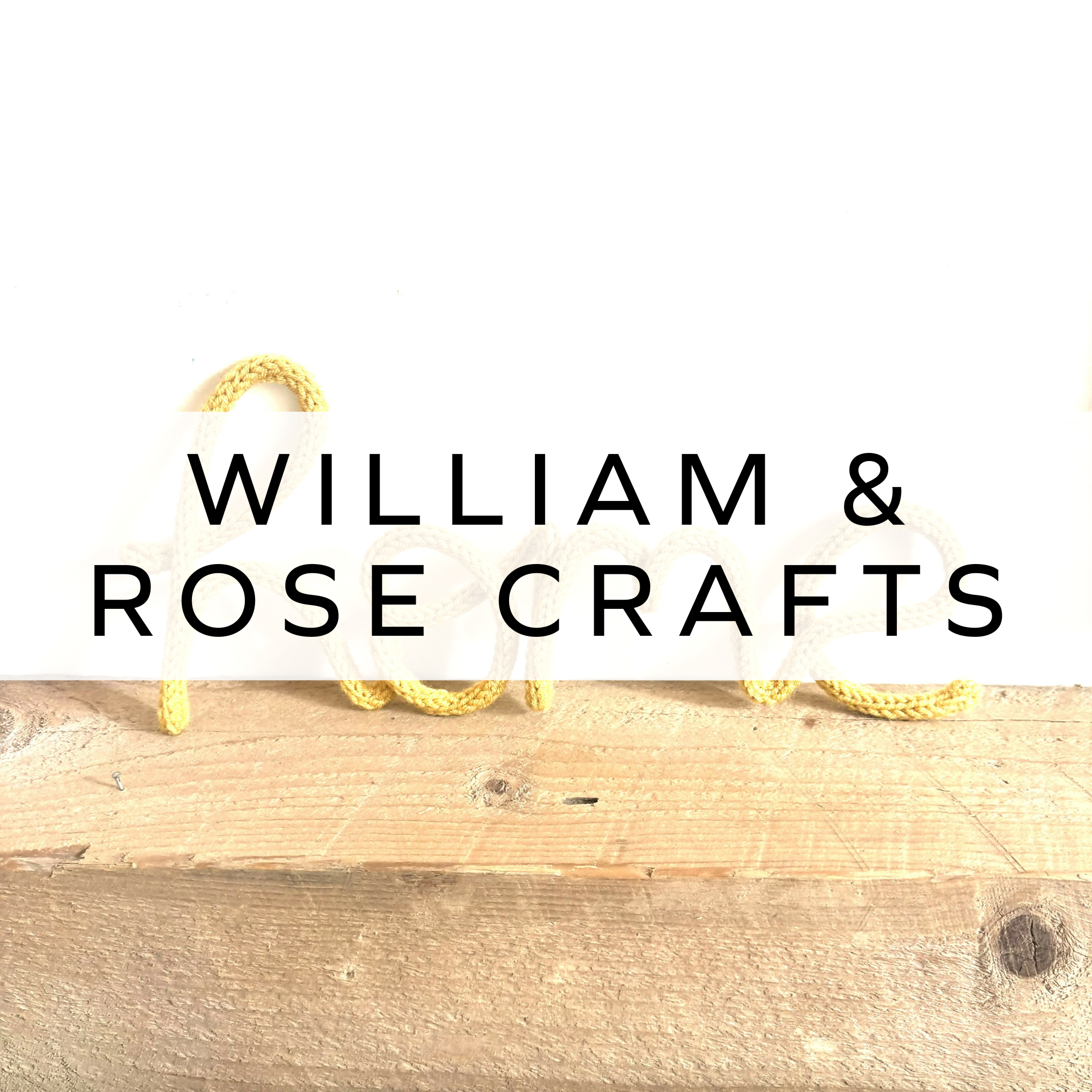 Knitted wire art featuring the word 'hello' in vibrant yellow yarn, creating a bold and welcoming message.