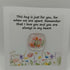 Fused Glass Pocket Hug Card