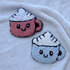 Hot chocolate and Whipped Cream Punch Needle Mug Rug