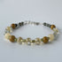 HEALING CRYSTAL & STERLING SILVER SOLAR PLEXUS CHAKRA BRACELET WITH AROMATHERAPY BEADS