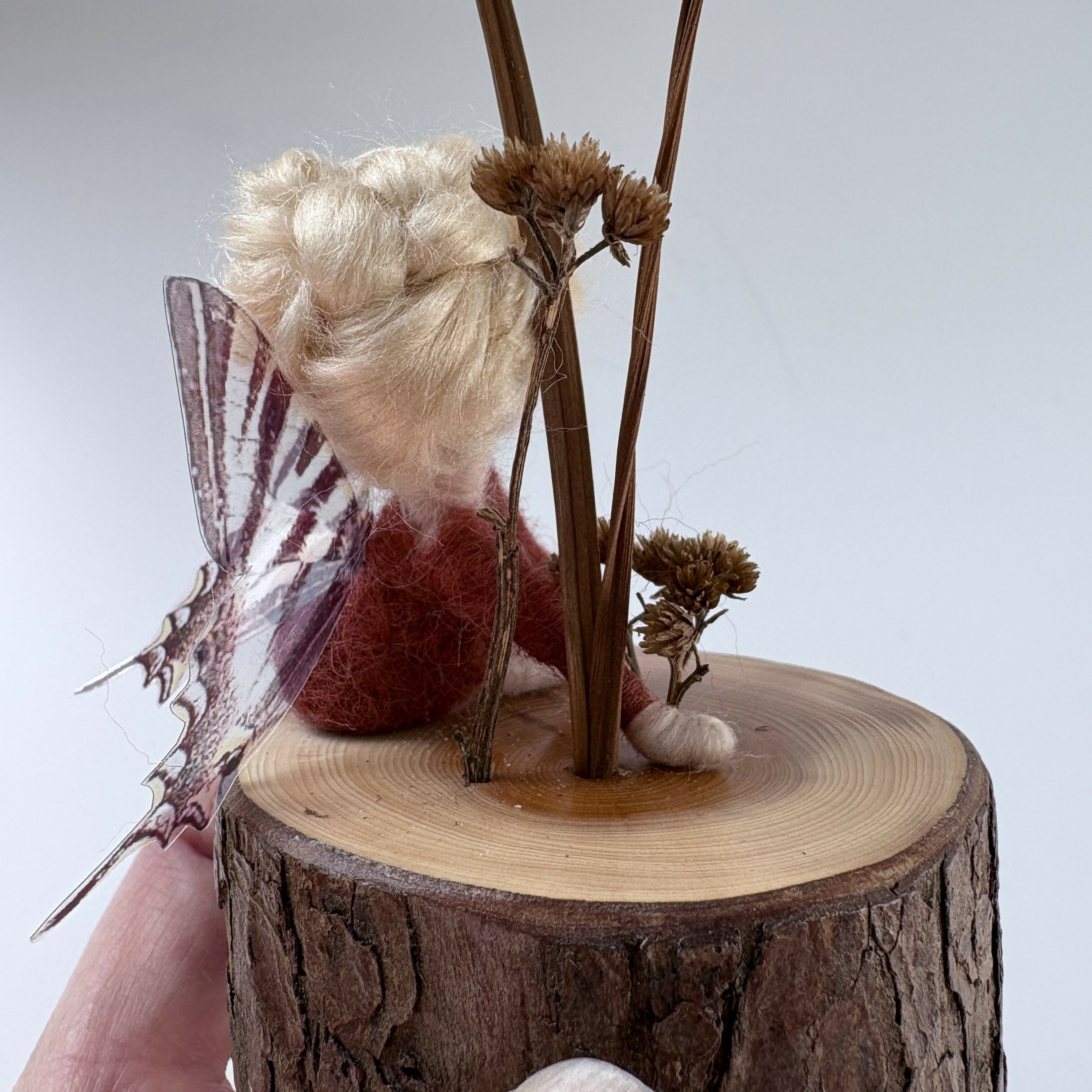 Autumnal Dried Flower Piece