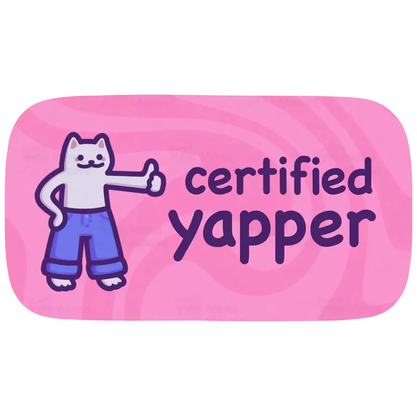 Certified Yapper Sticker
