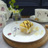 Fine Bone China Spring Flower Cake Plate