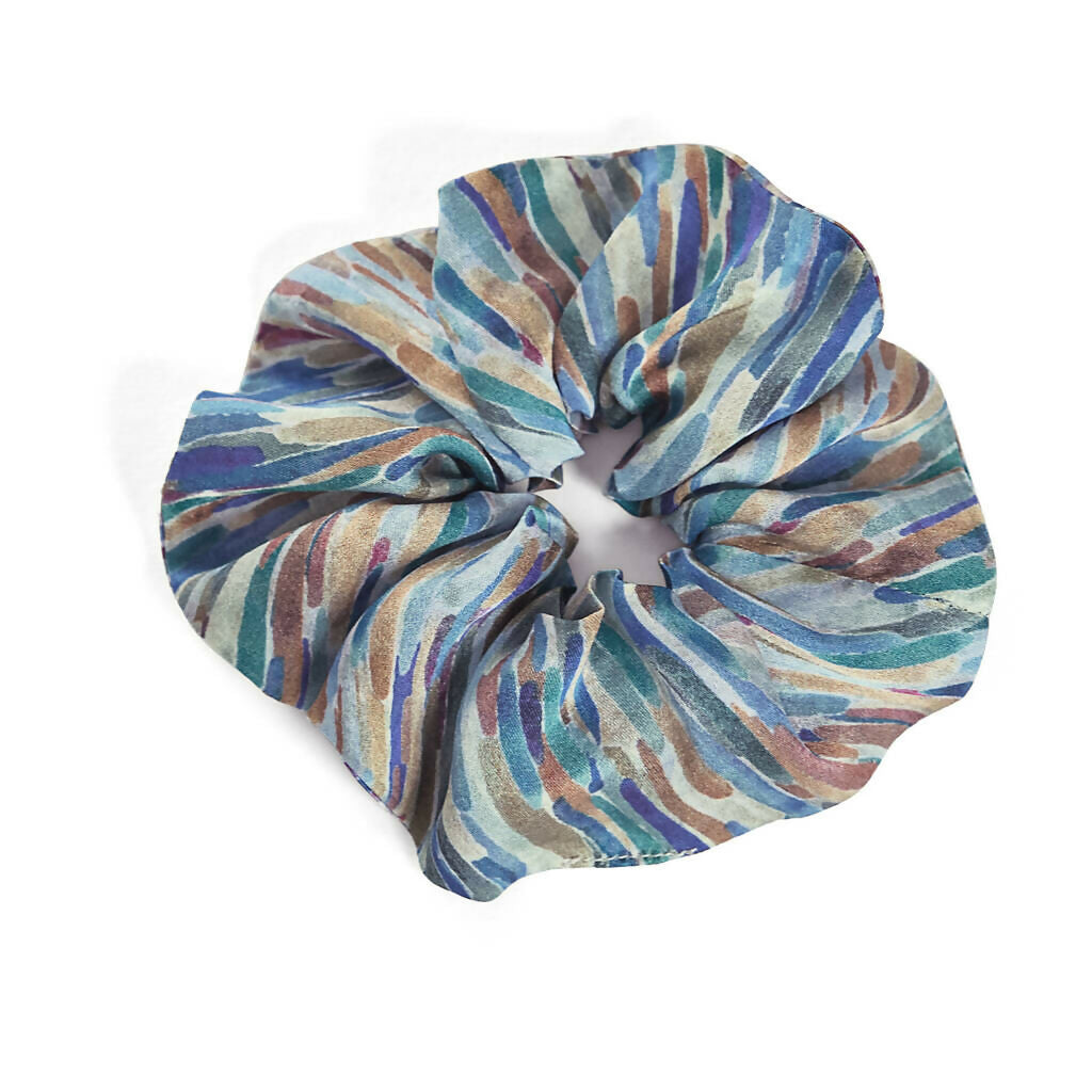 Silk Scrunchie - Various Designs | 100% Silk - Art & Soul