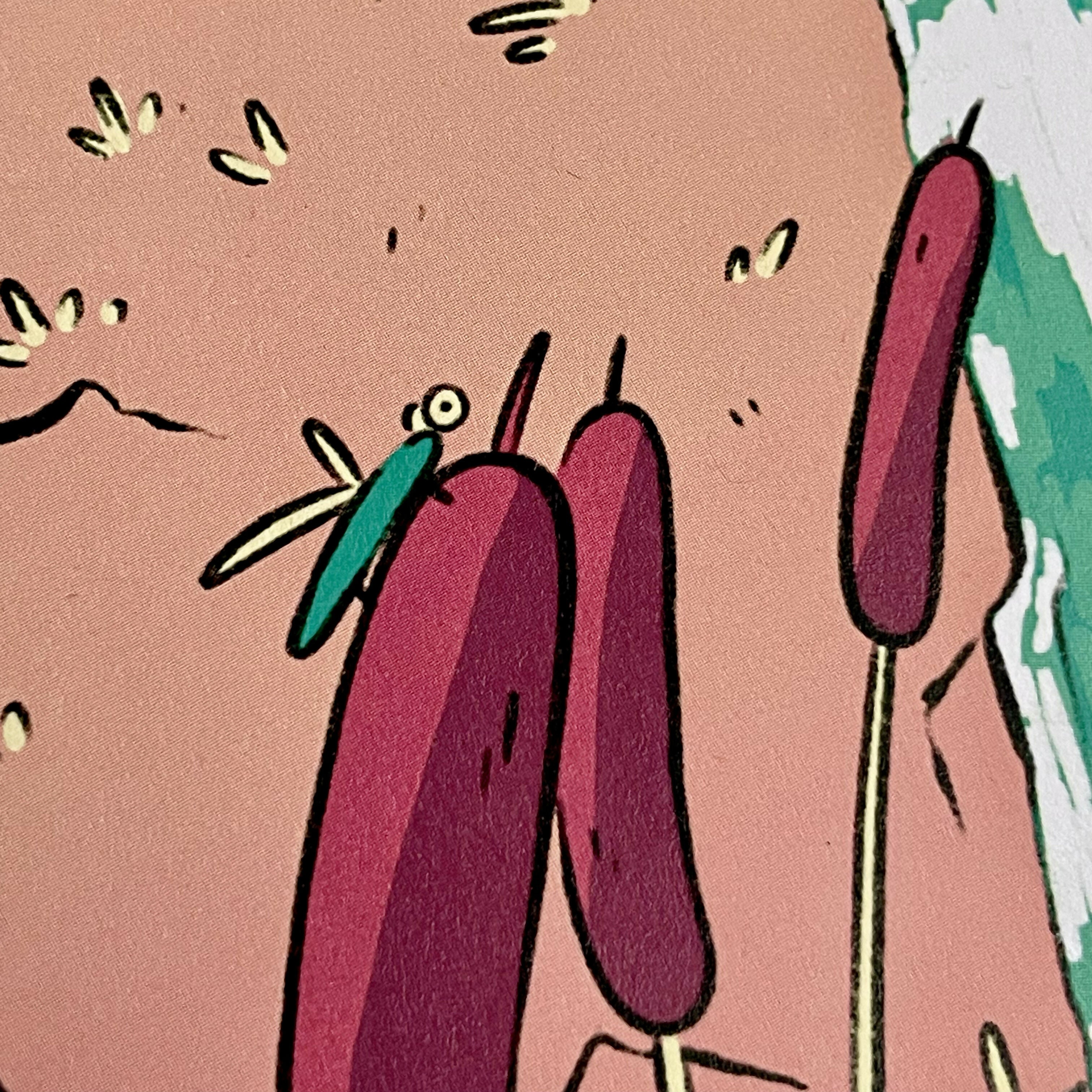 The Small Cascade A6 Print