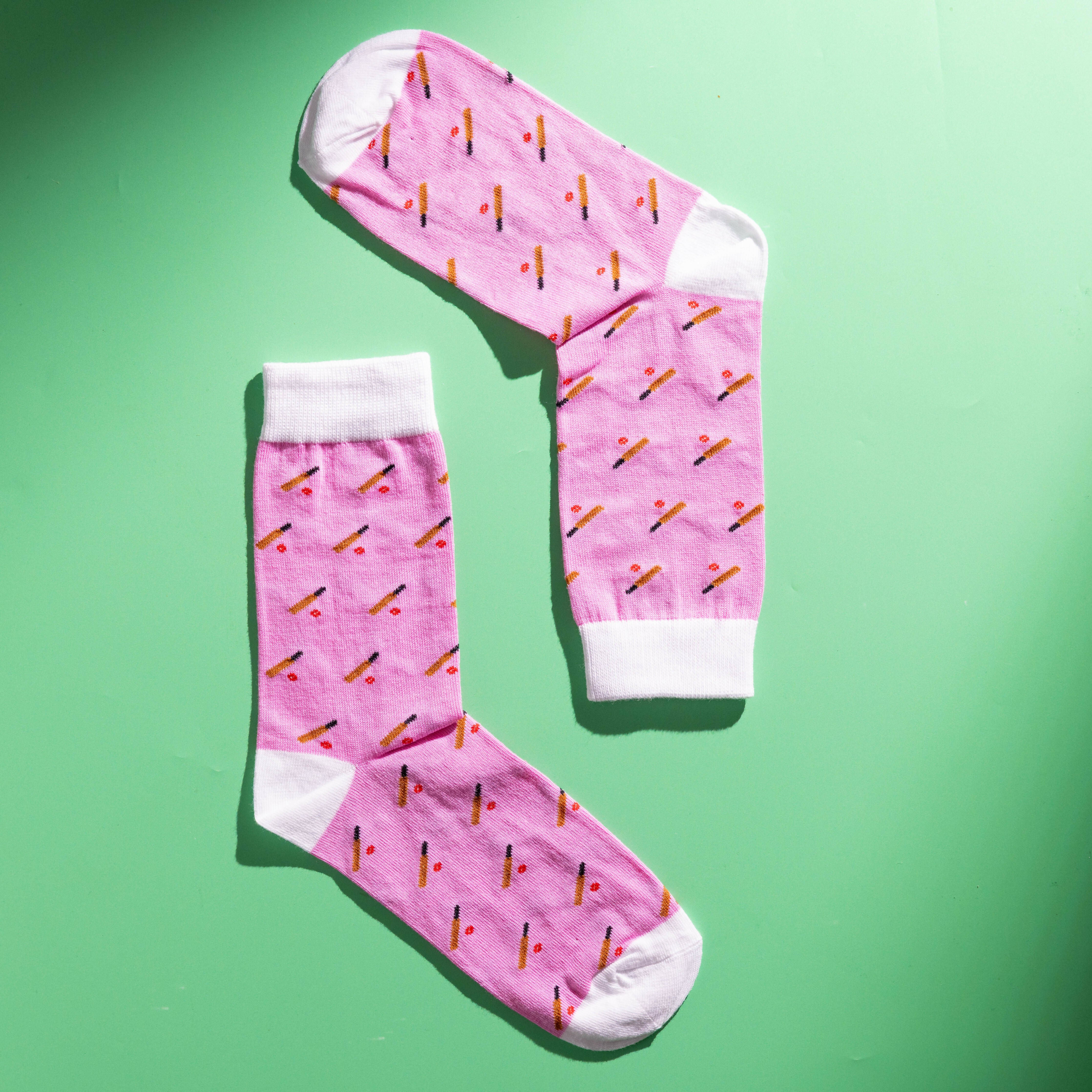 Persona Cricket Pattern Egyptian Cotton Men's Socks | UK 6.5 - 11