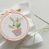 Mini Stripe Plant Cross Stitch Kit