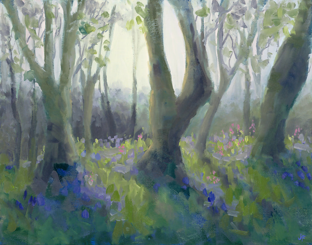 BLUEBELLS AT JACK & ANNE’S - Card