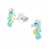 colour seahorse stud