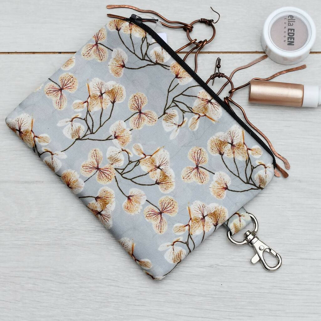 Silk Zipped Coin Purse | Luxurious & Unique | Art & Soul