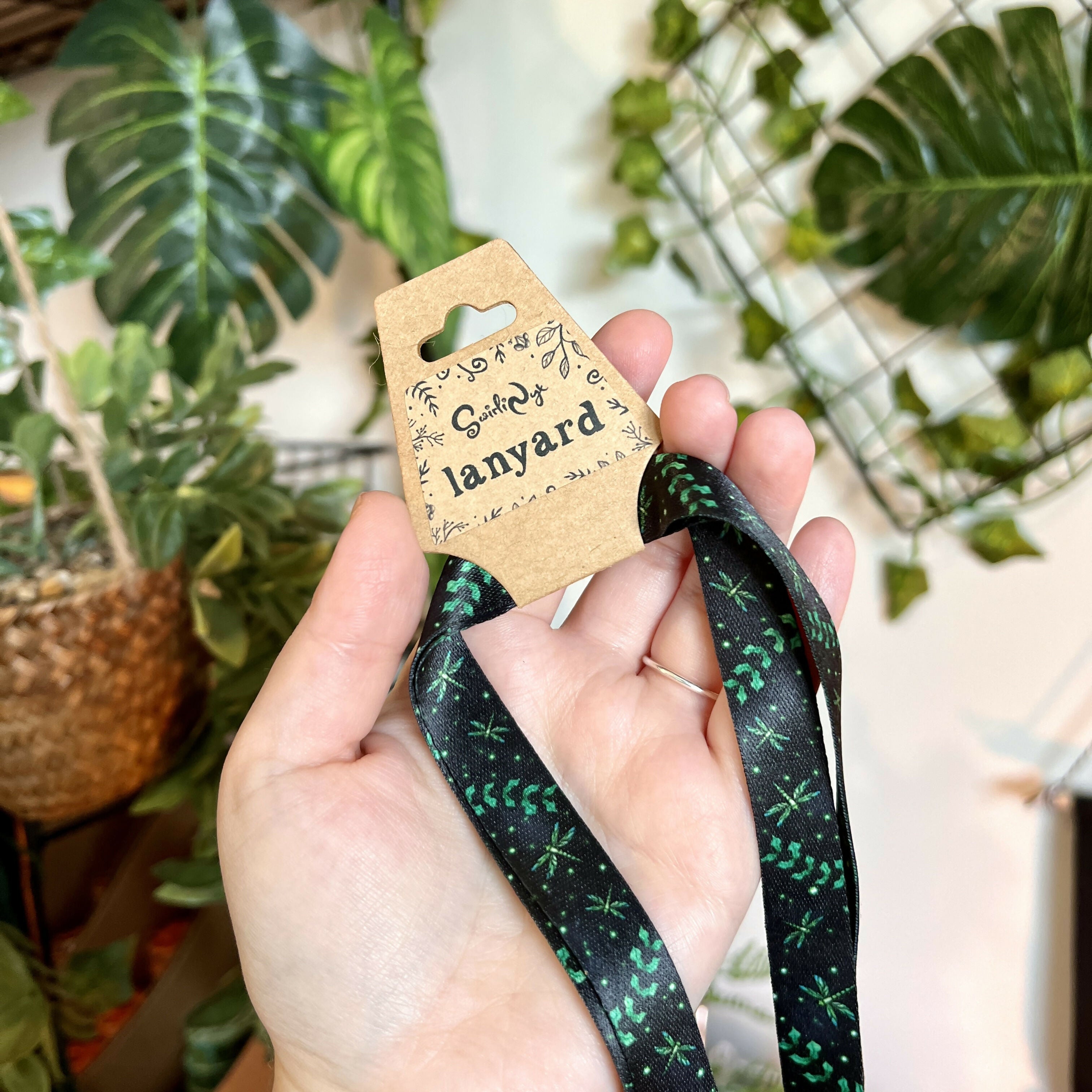 Dragonfly Sky Lanyard | Colorful Workplace | Art & Soul