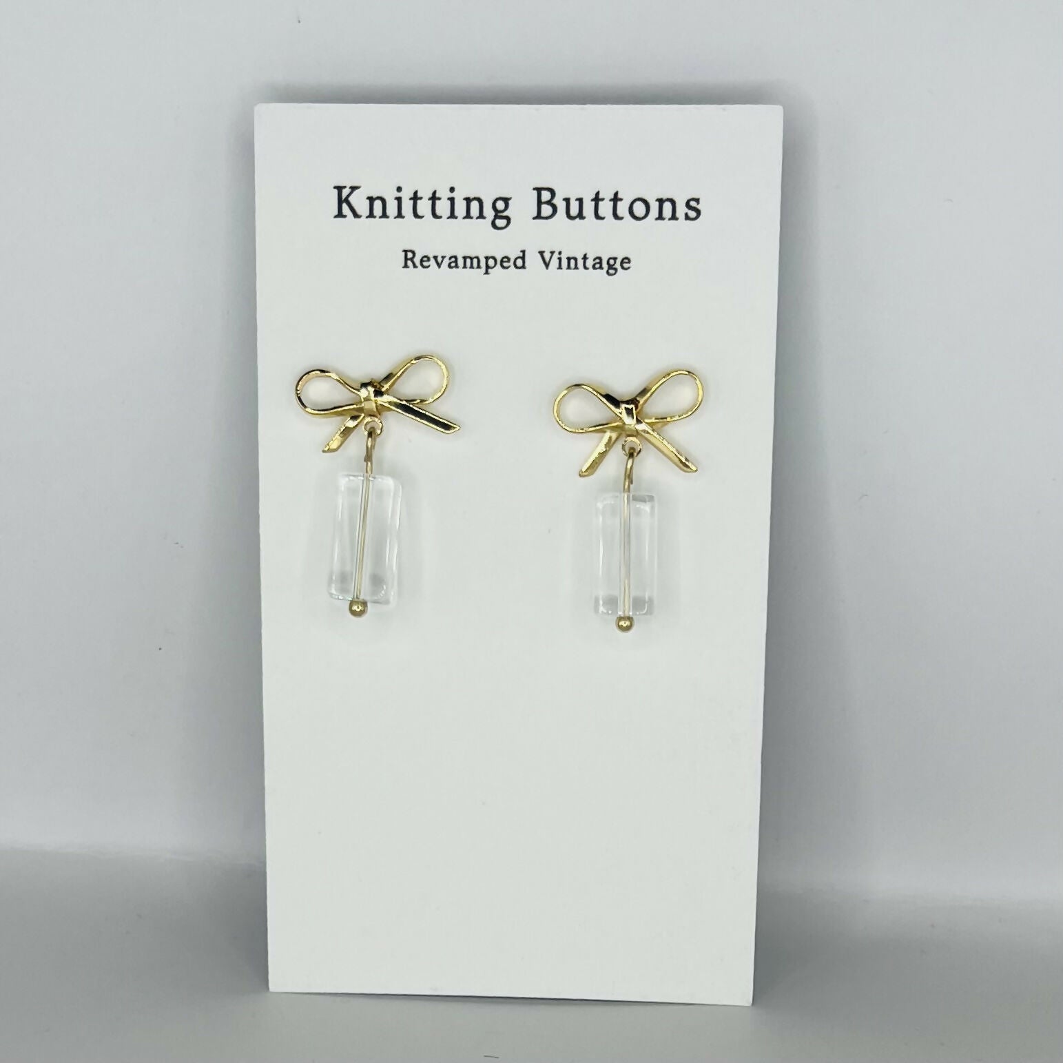 Revamped Vintage - Stud Bow