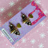 Bat Drop Stud Earrings
