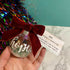 Crystal Infused Christmas Bauble - Hope