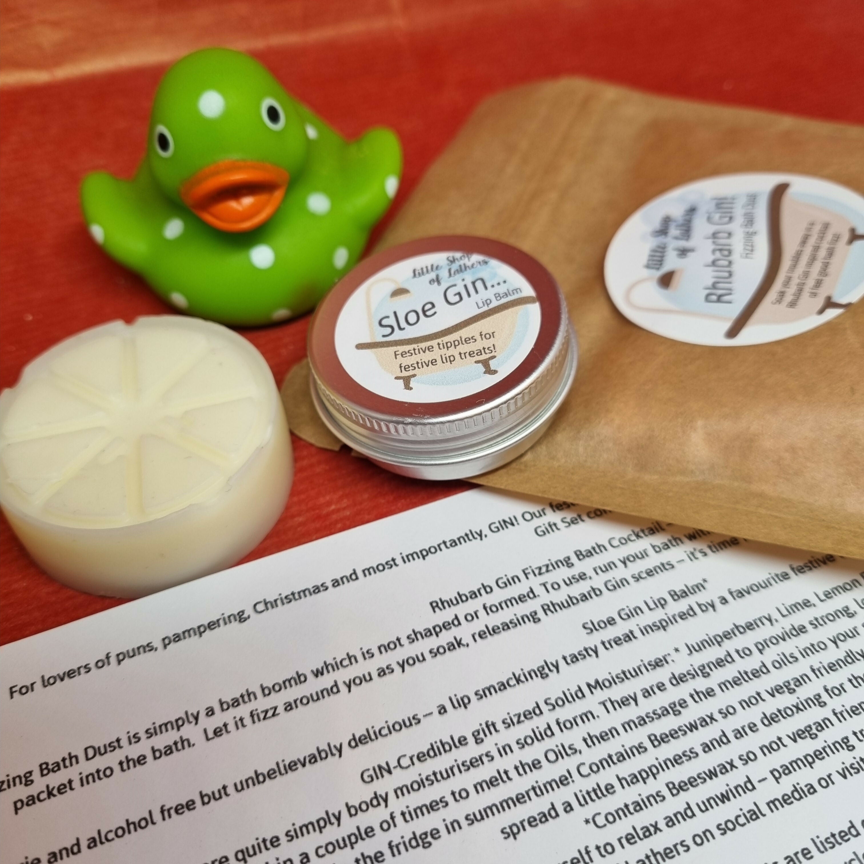 It's be-GIN-ning To Look Like Christmas Gift Set - Gin Themed Christmas Pampering!