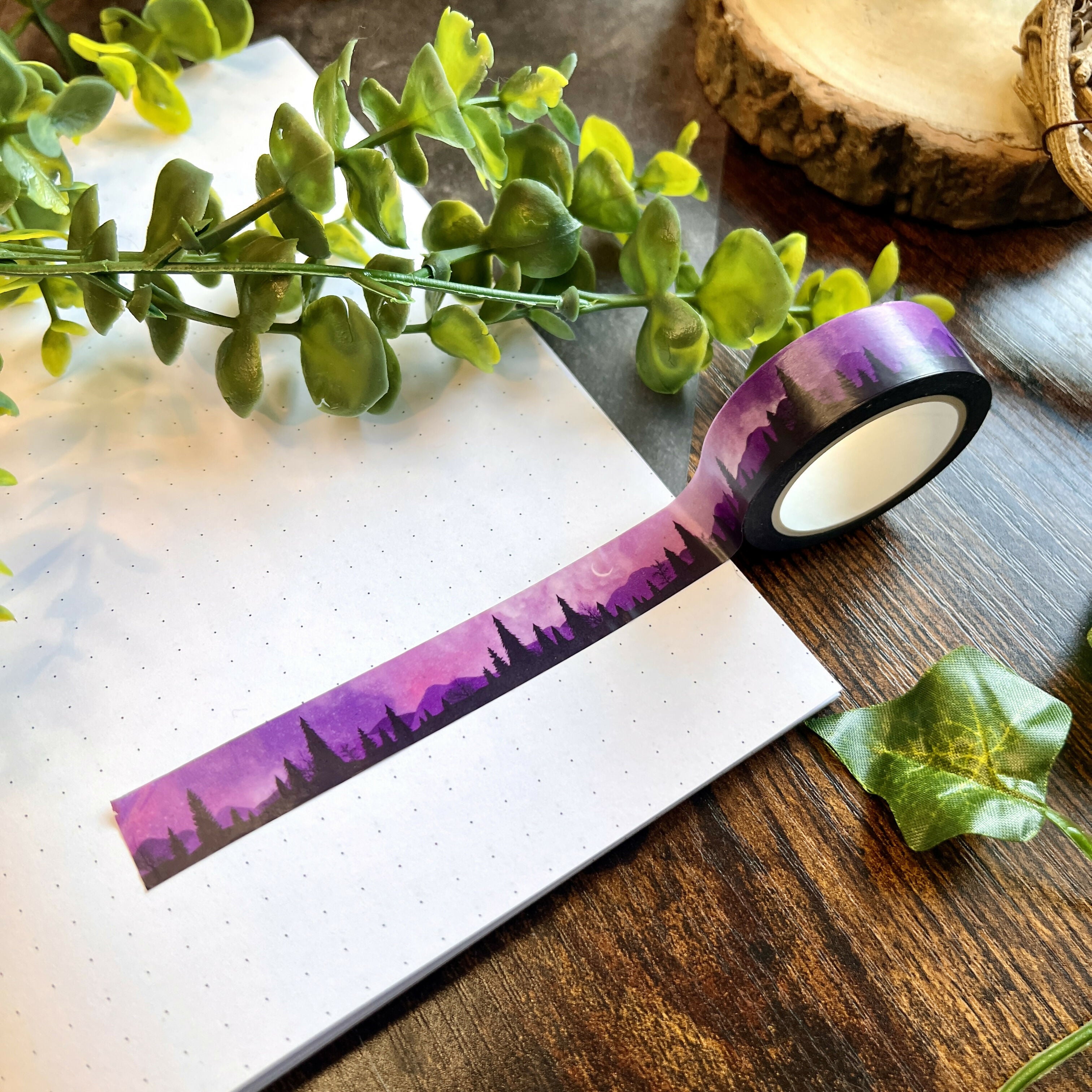 Forest Dreams Washi Tape | Tree Silhouette | Art & Soul