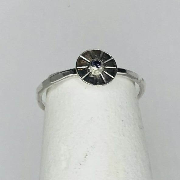 Silver Ring - Vintage Abstract