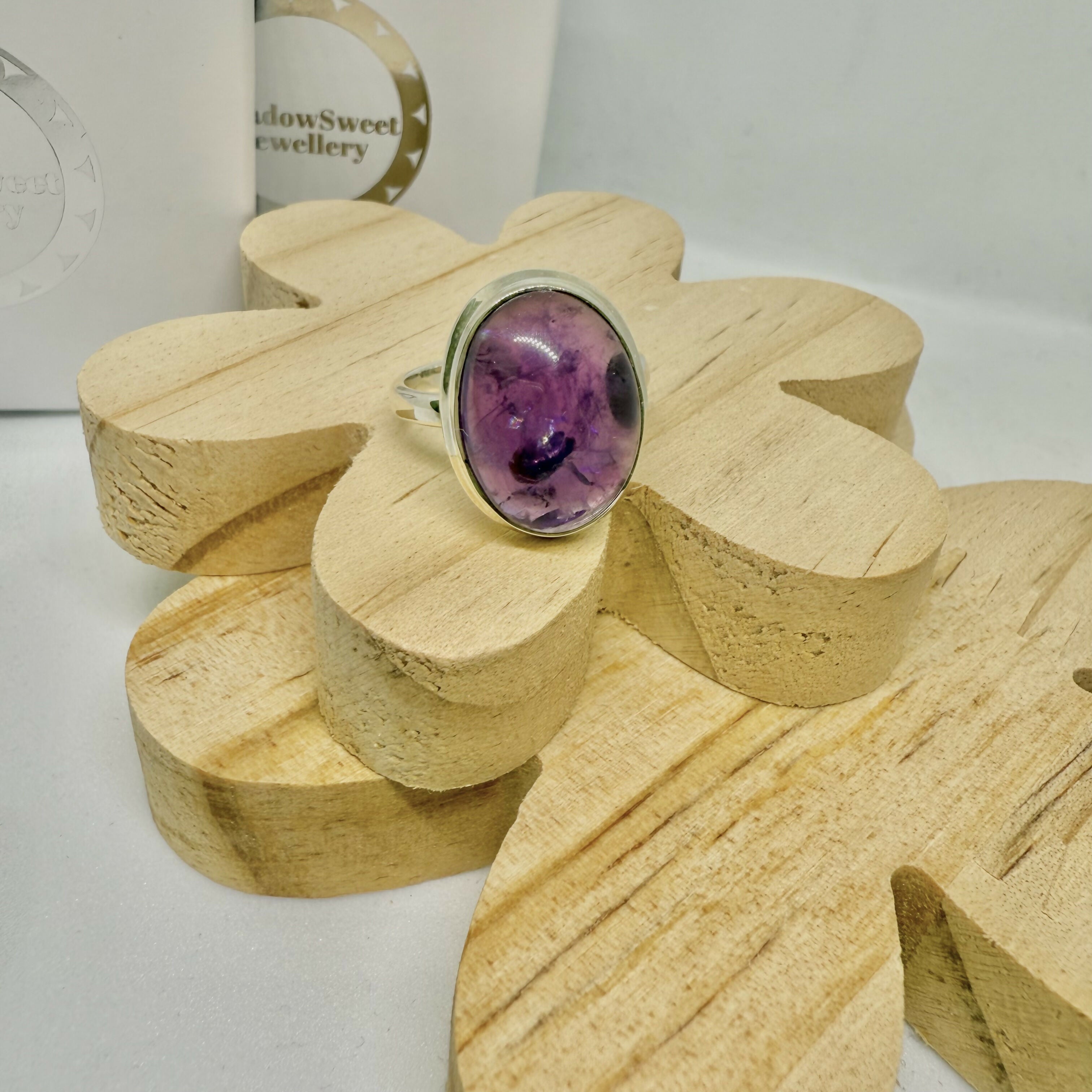 AMETHYST RING SIZE R
