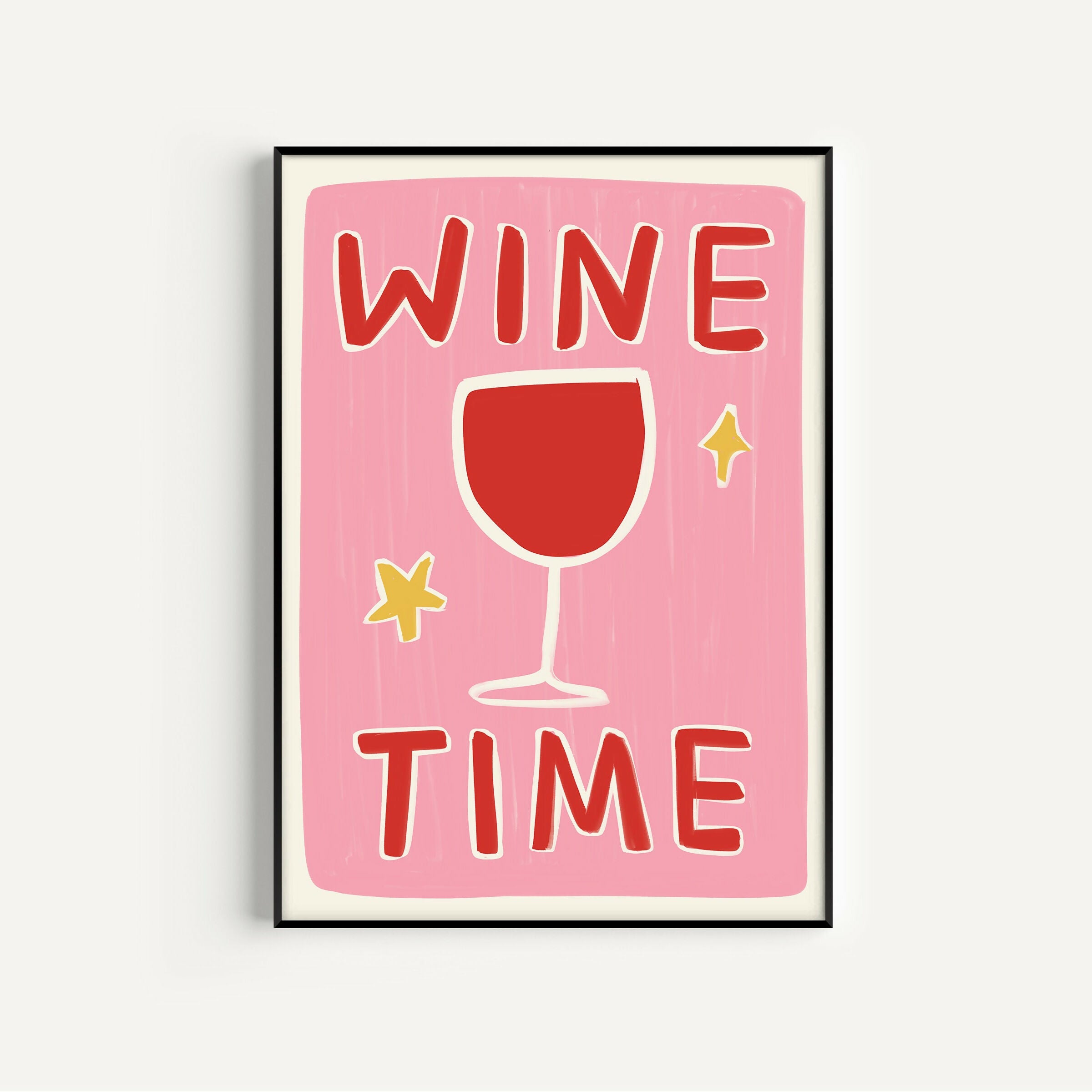 Wine Time Print