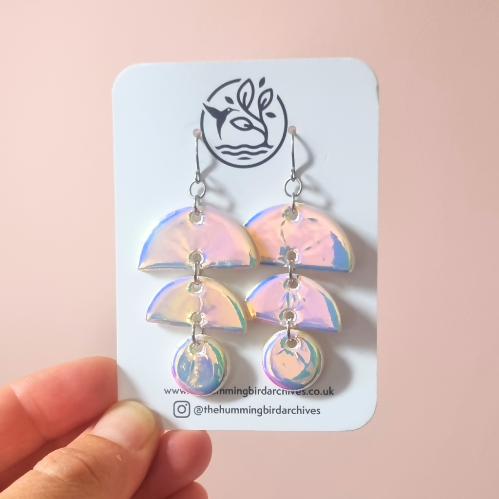 Holographic Earrings
