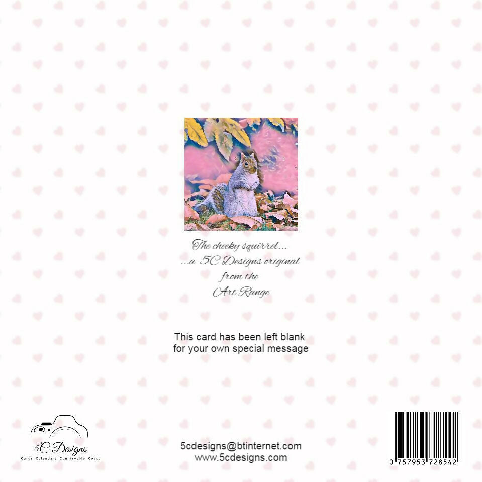 Cheeky Squirrel back