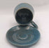 Indigo Espresso Cup And Saucer