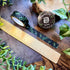 Dragonfly Sky Washi | Inky Black & Green Art | Art & Soul