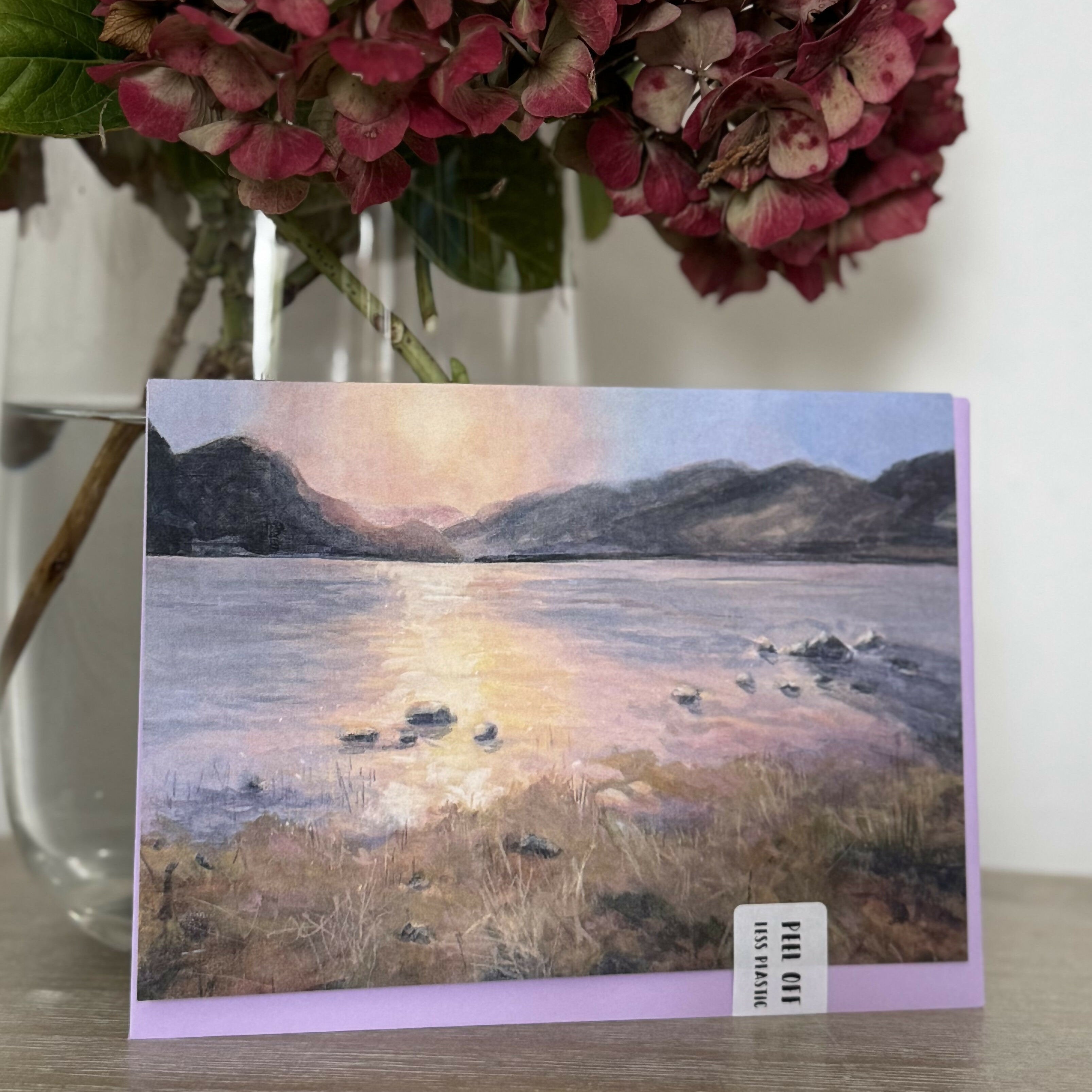 EVENING BY THE WATER - Card