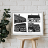 Black and white illustration of four pubs in Beverley.