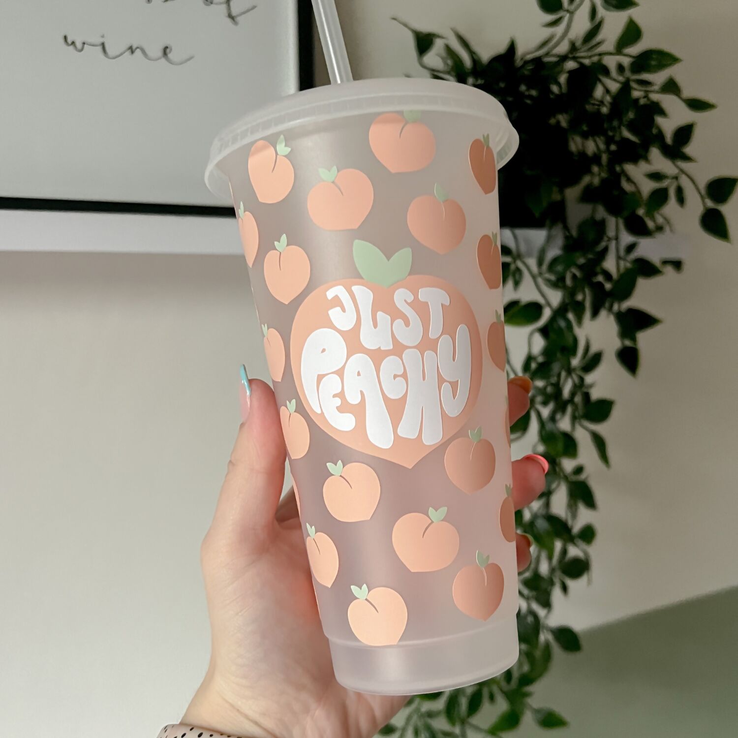 Just Peachy 24oz Cold Cup