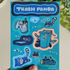 Trash Panda Sticker Sheet