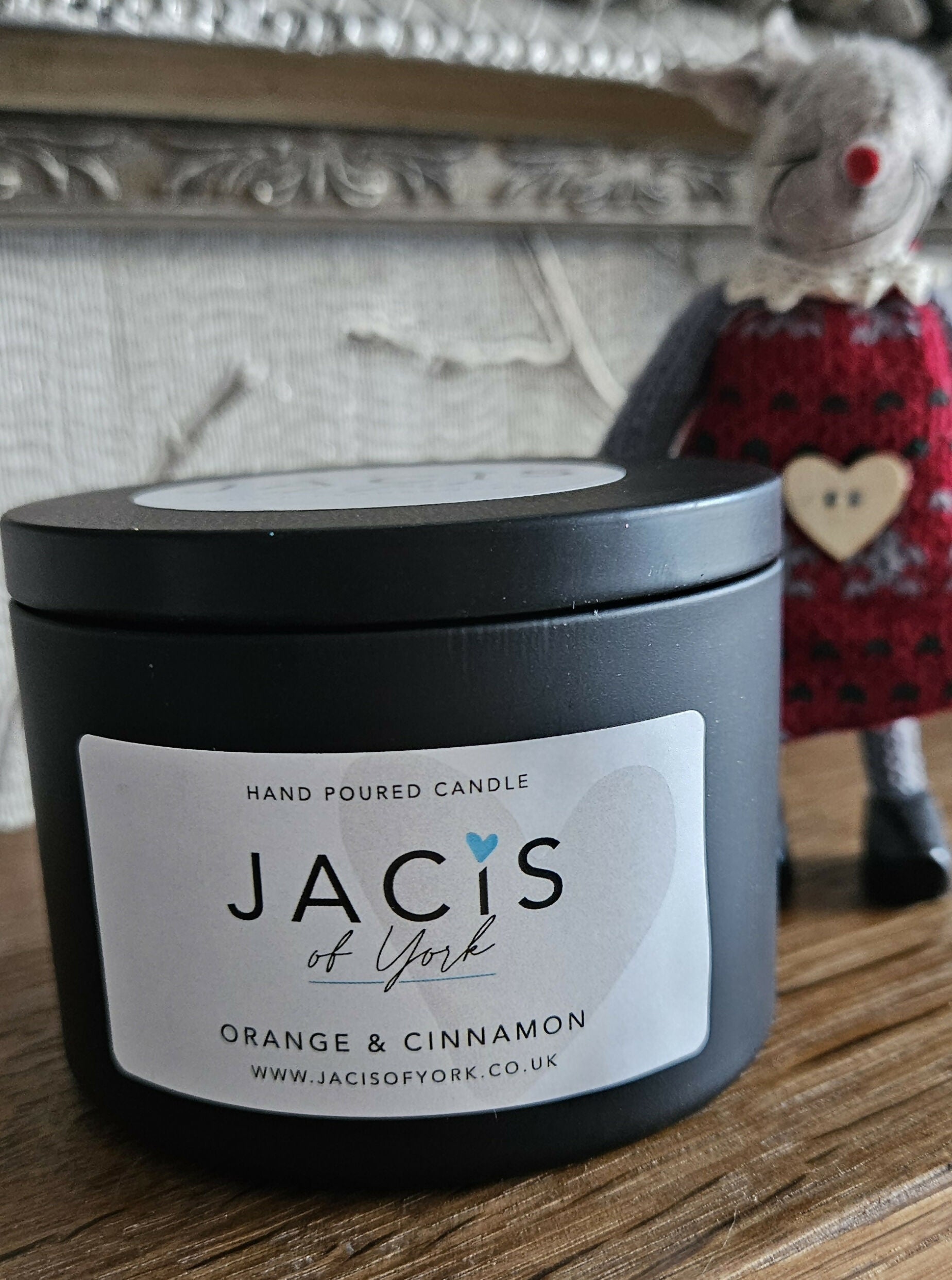 Jacis of York: Orange & Cinnamon Scented Candle