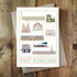 Yorkshire Landmarks II Greetings Card