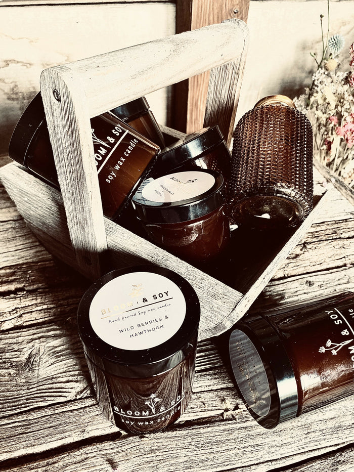 Fresh Hay + Honey Amber Jar Candle 150ML
