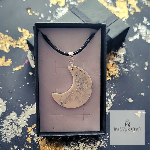 Celestial Themed Jesmonite Necklaces