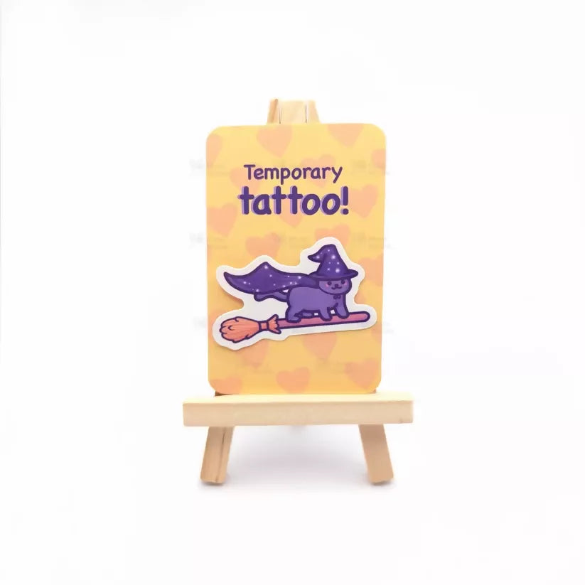 Temporary Tattoos - Cat Themed - Sold Individually