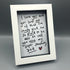 Dad Poem Frame