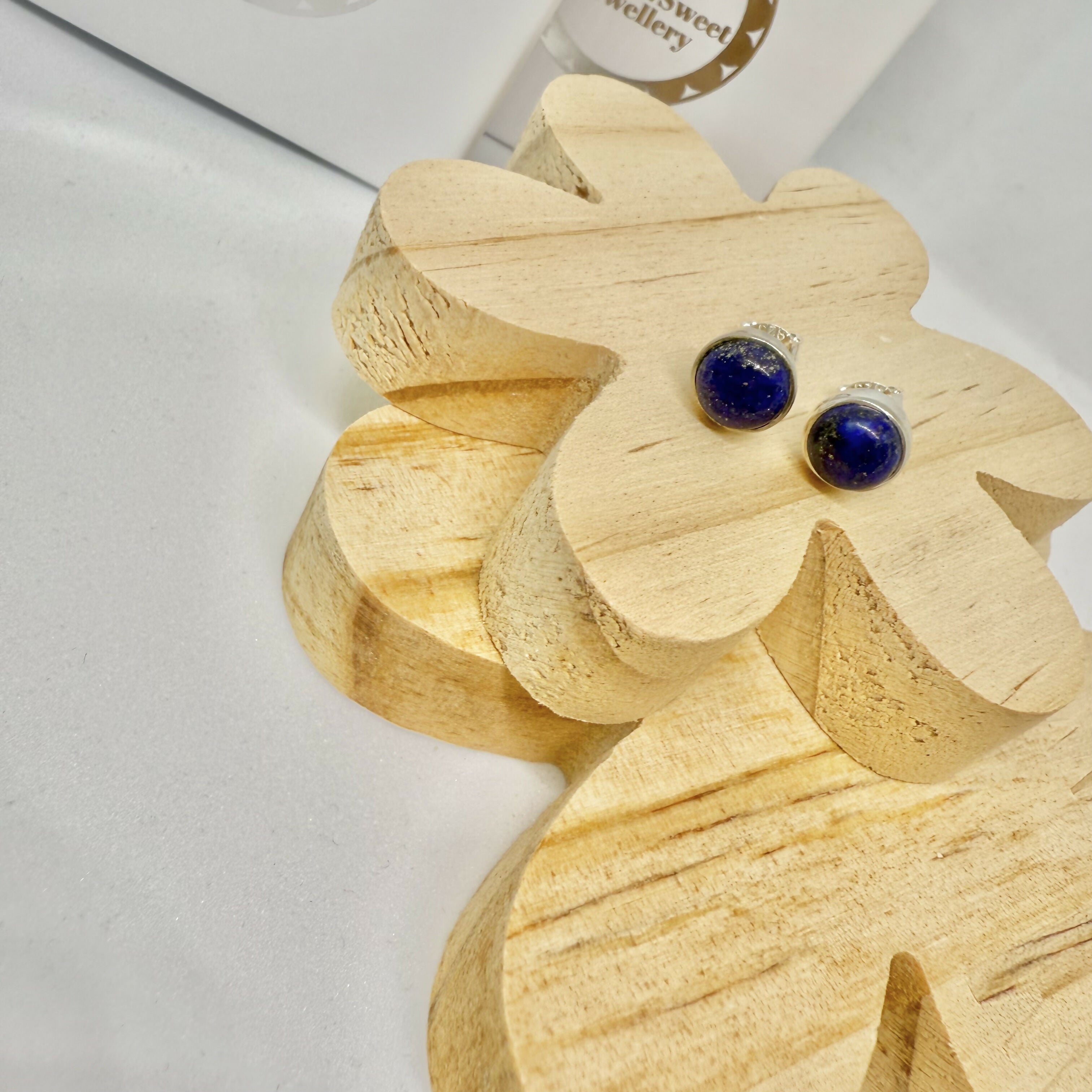 LAPIZ LAZULI STUD EARRINGS