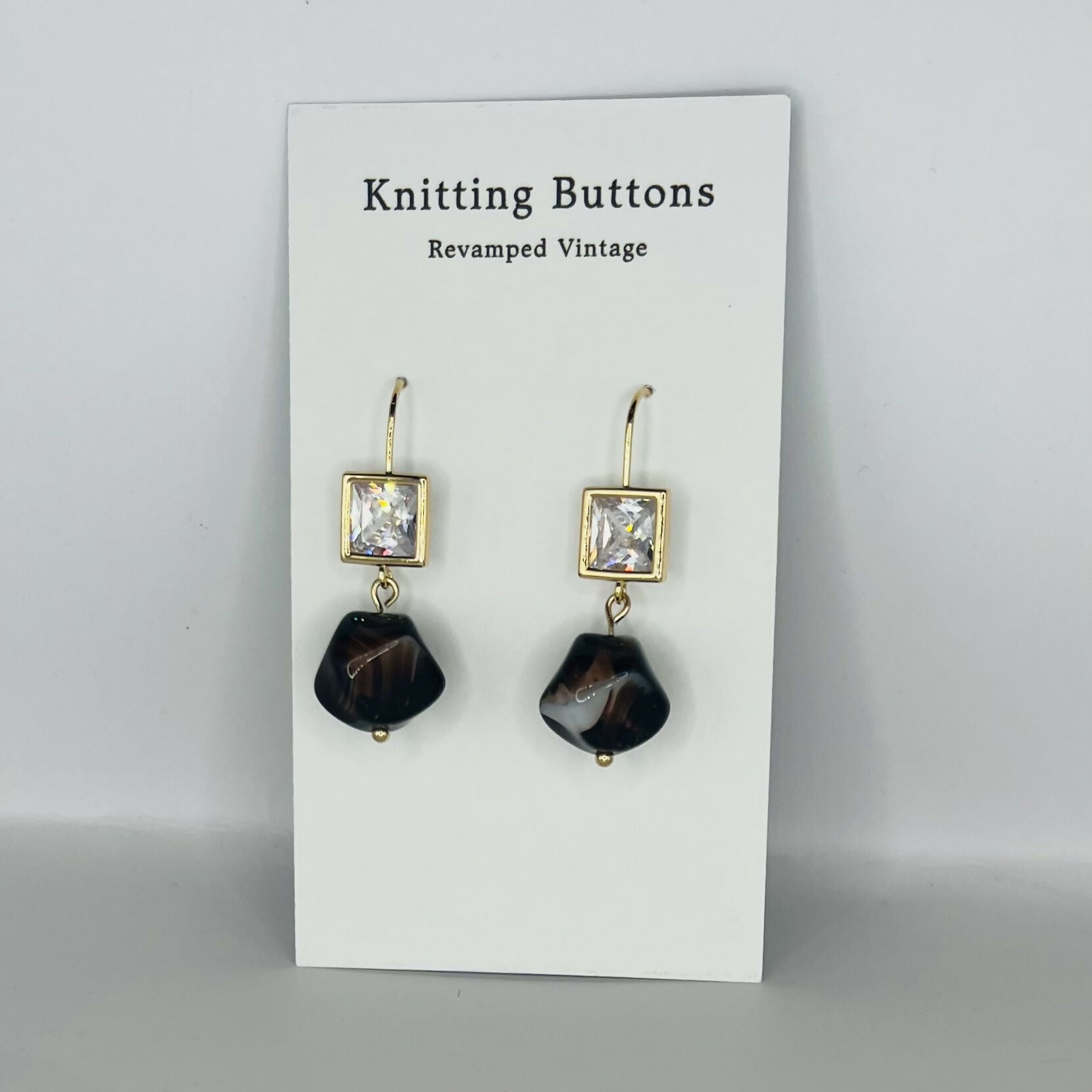 Revamped Vintage Earrings - Sparkle