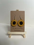 Crochet Sunflower Earrings