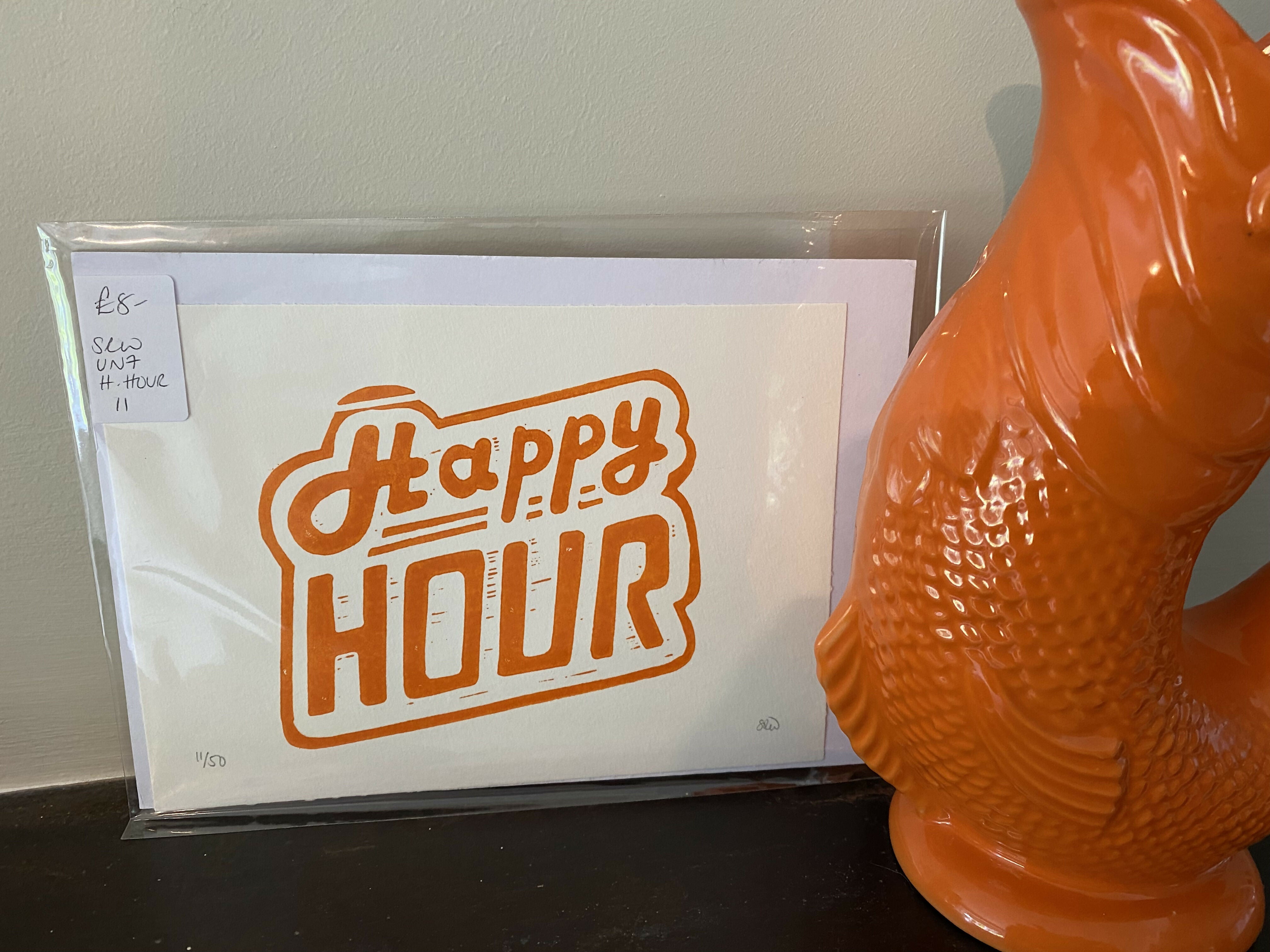 Unframed Limited Edition Lino Cut Prints - 3