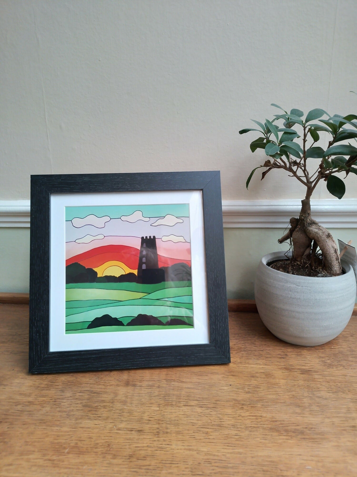 Framed Print - "Sunset at Black Mill, Beverley"