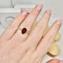 GARNET RING SIZE N