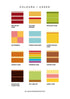 Colours of Cakes Print