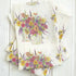 Linen Tea Towel - Summer Garden Pots