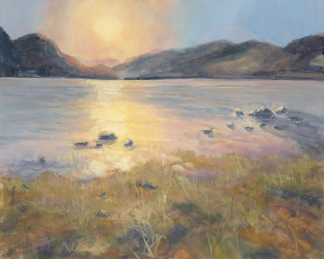 EVENING BY THE WATER - Card